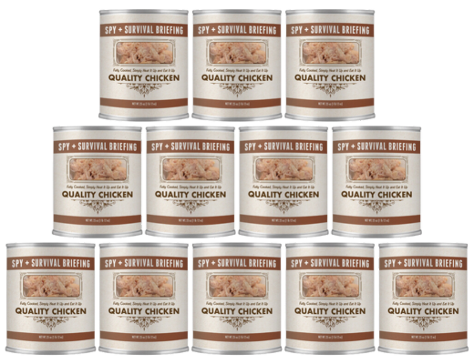 Premium Canned Chicken