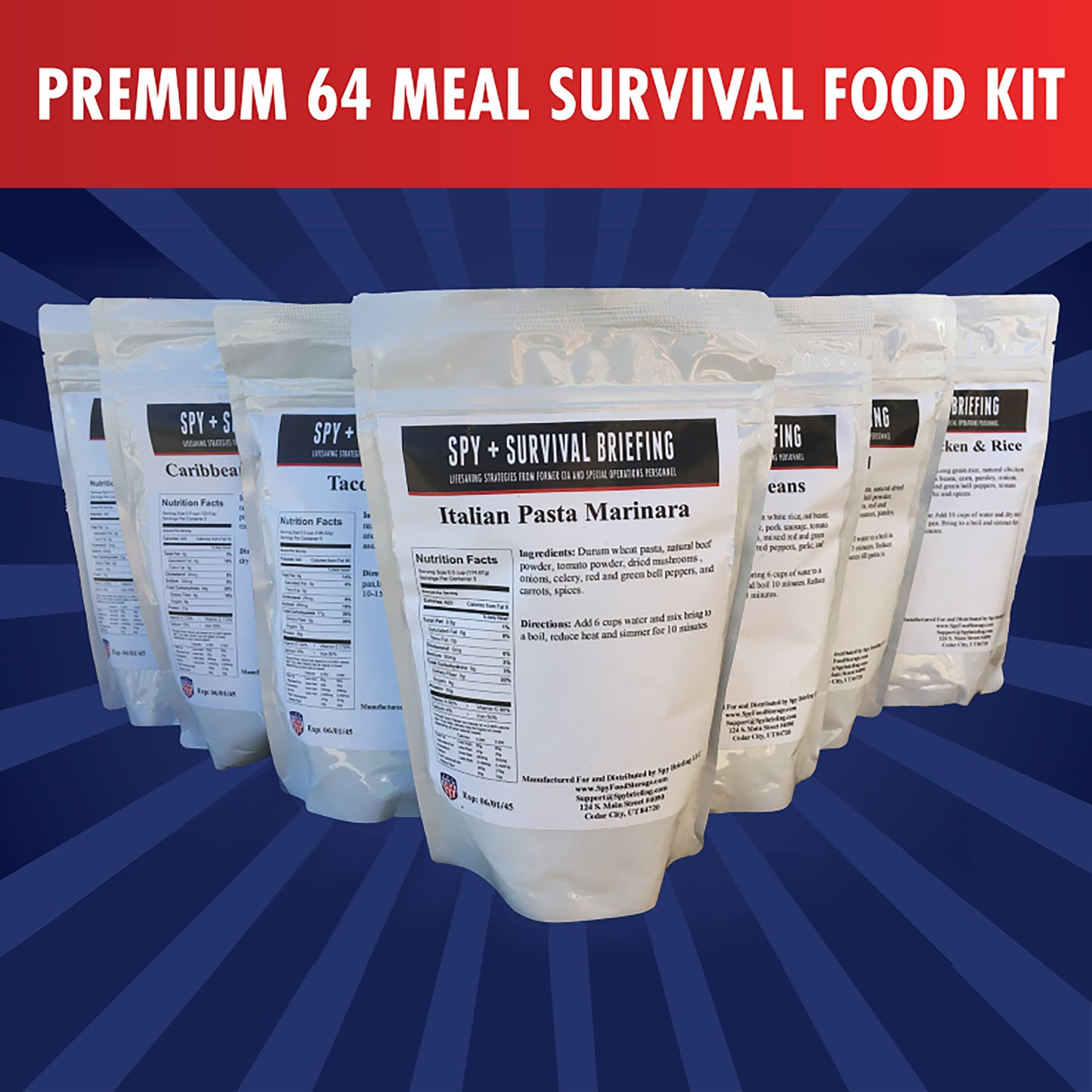 Premium 64 Meal Kit